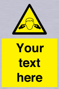 Custom Noise Hazard Sign